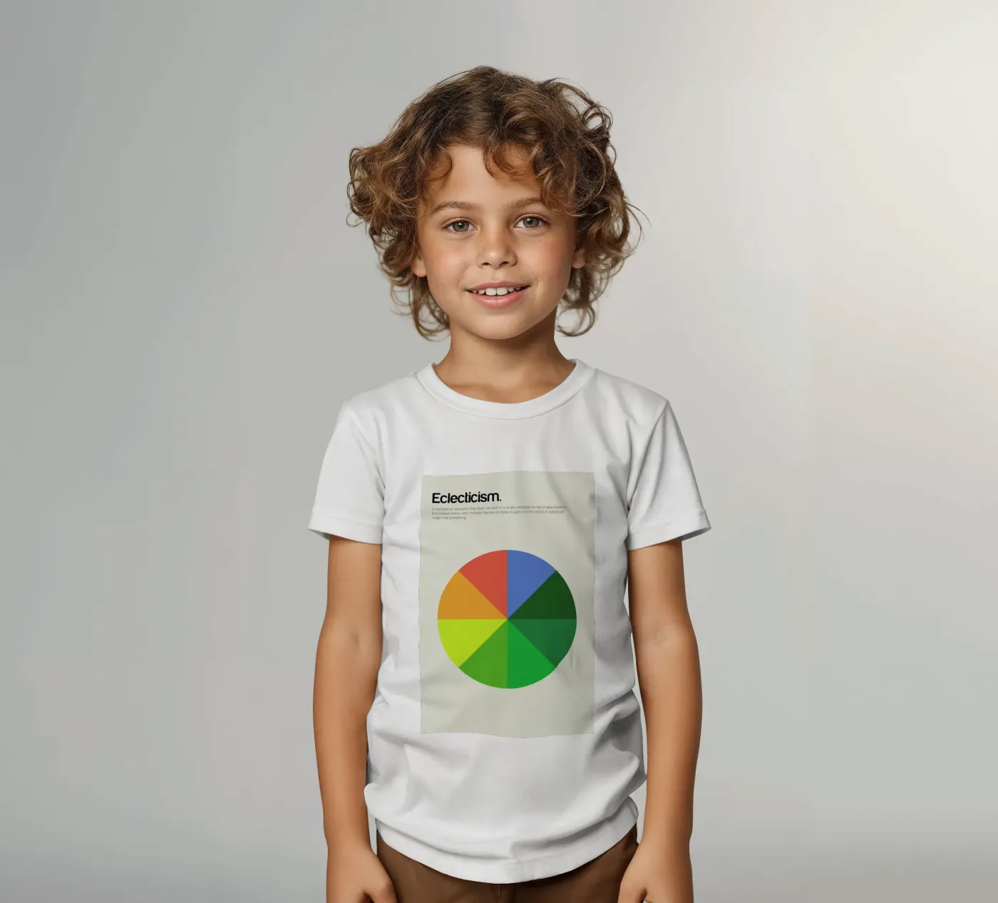 Eclecticism t-shirt bambini da Genís Carreras