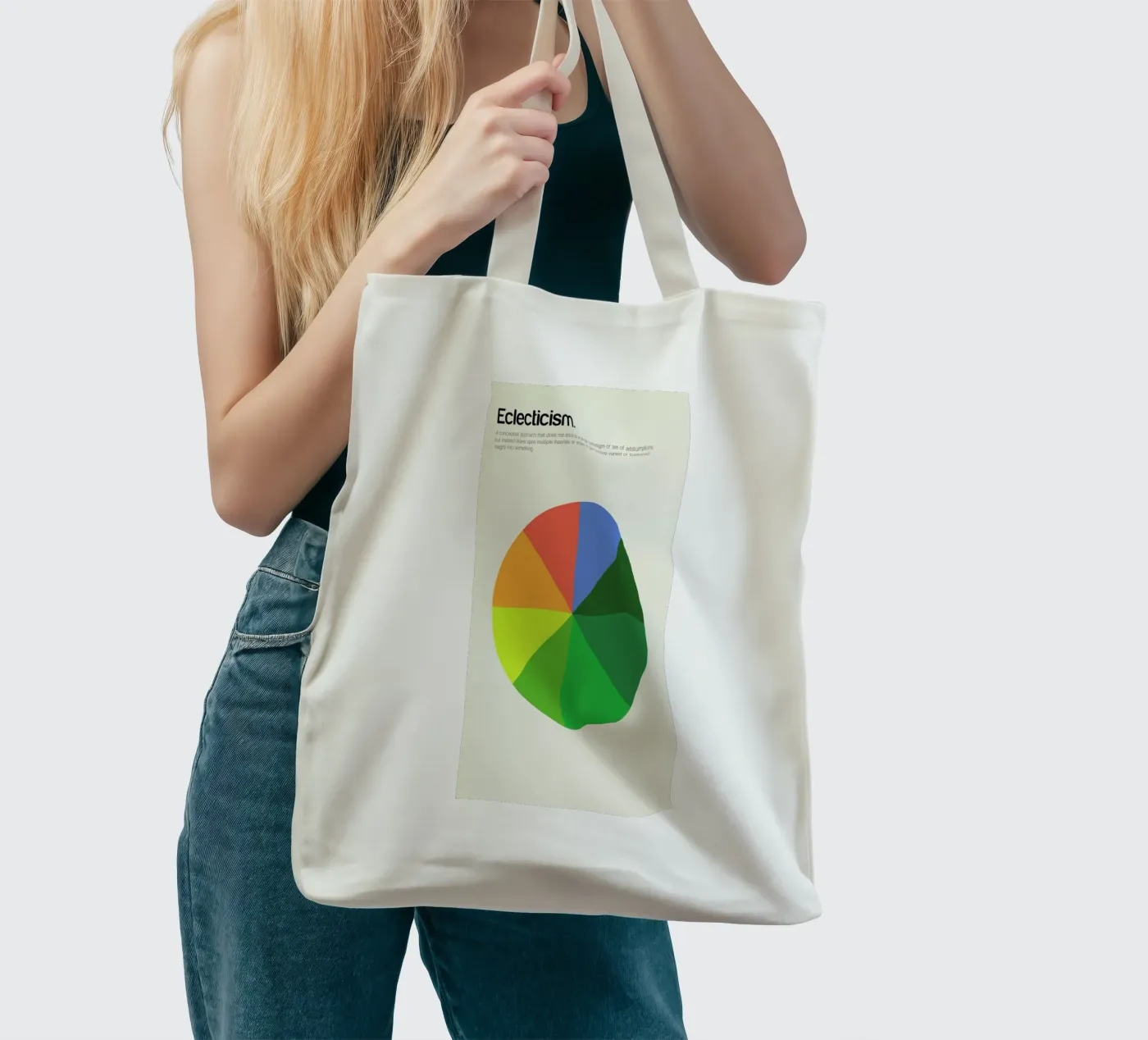 Eclecticism tote bag by Genís Carreras