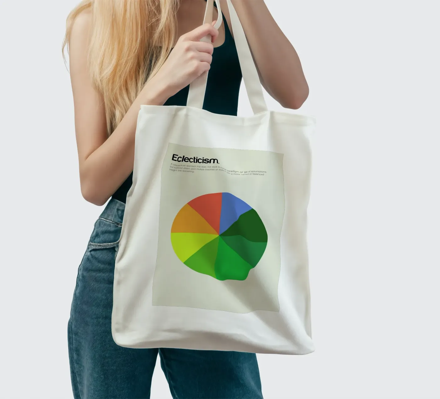 Eclecticism tote bag by Genís Carreras