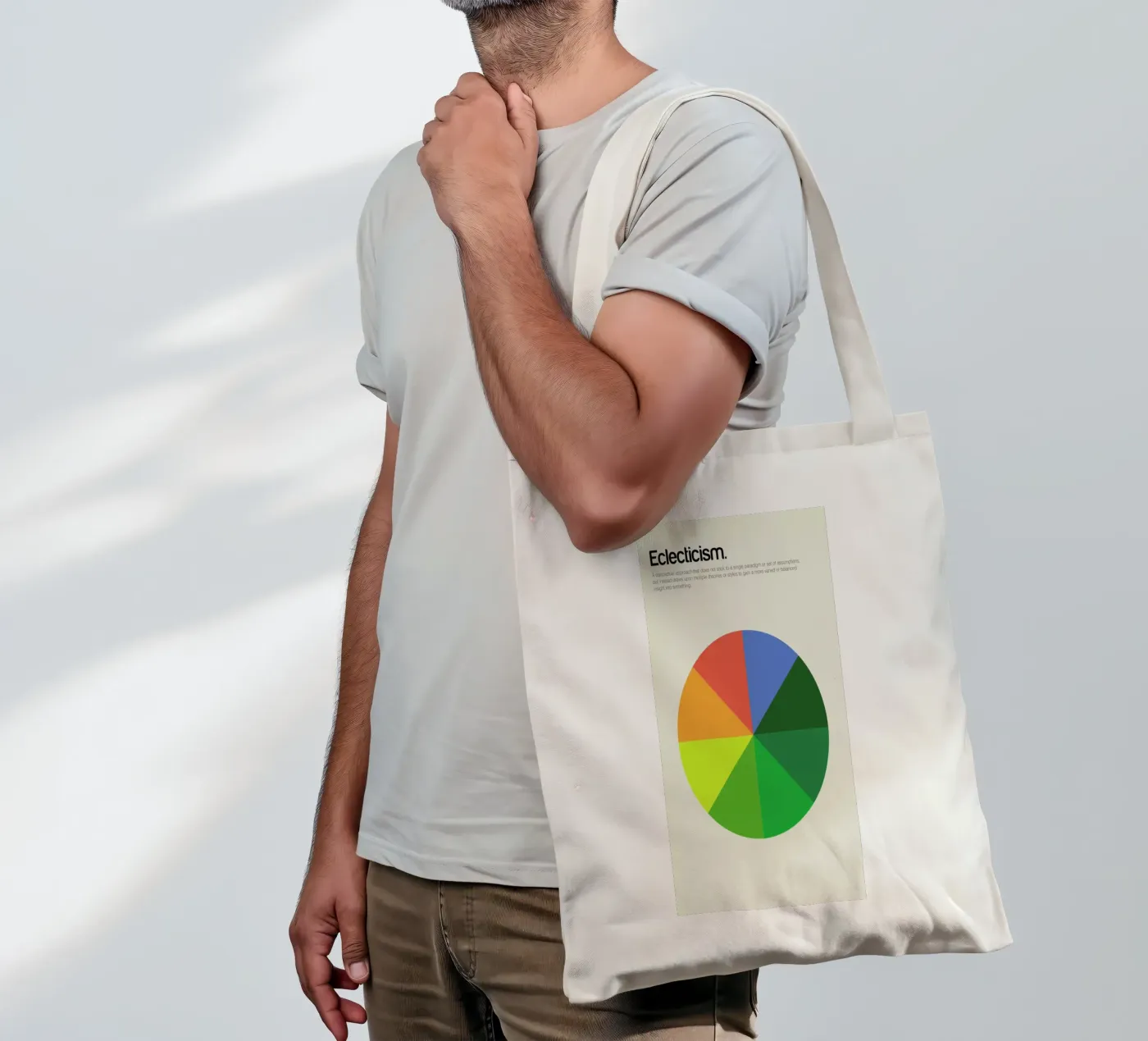 Eclecticism tote bag by Genís Carreras