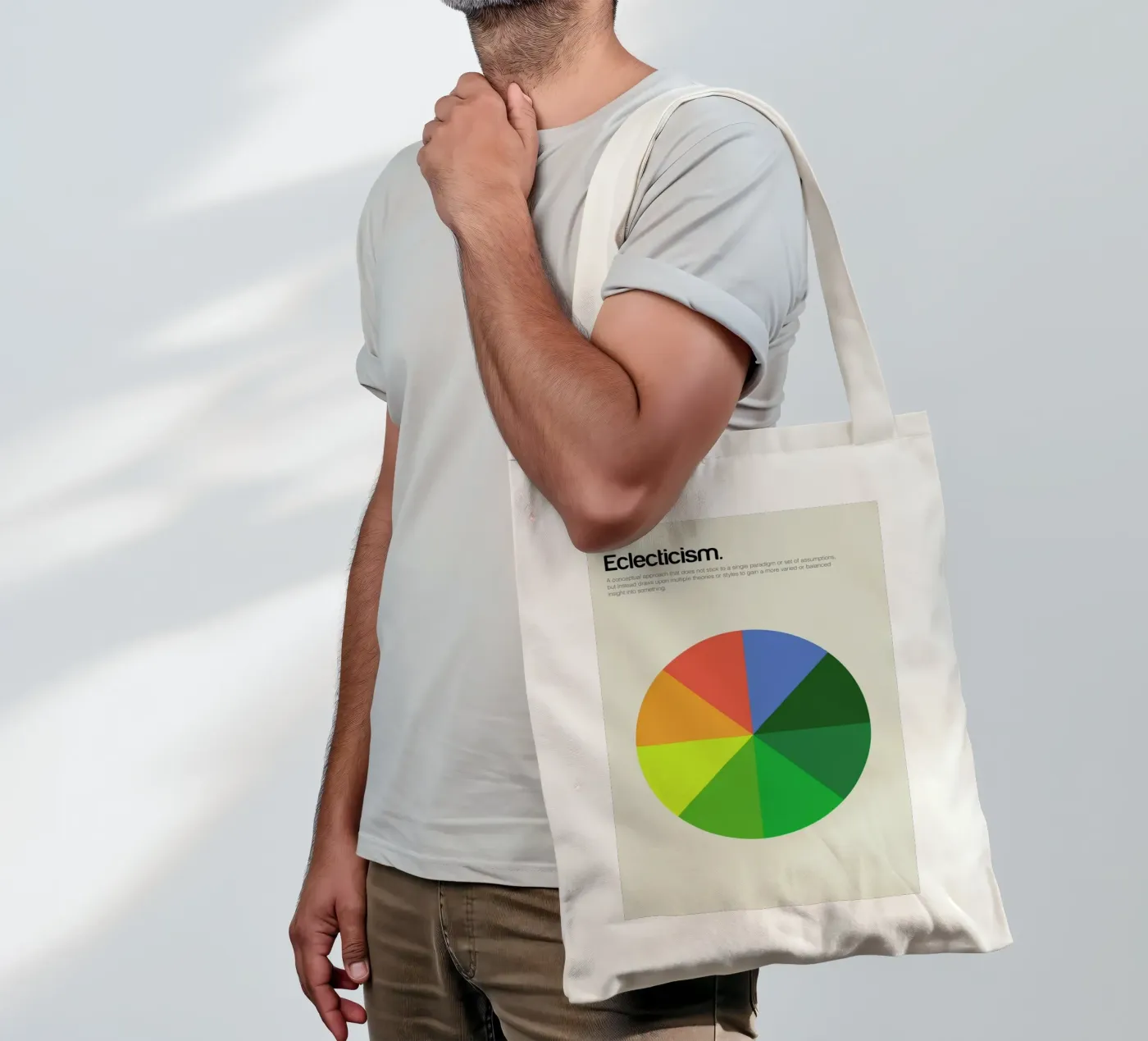 Eclecticism tote bag by Genís Carreras