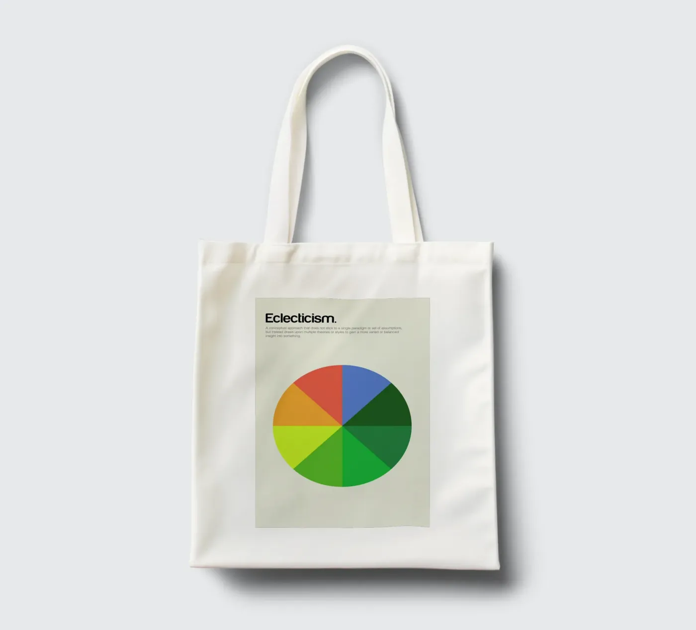 Eclecticism tote bag by Genís Carreras