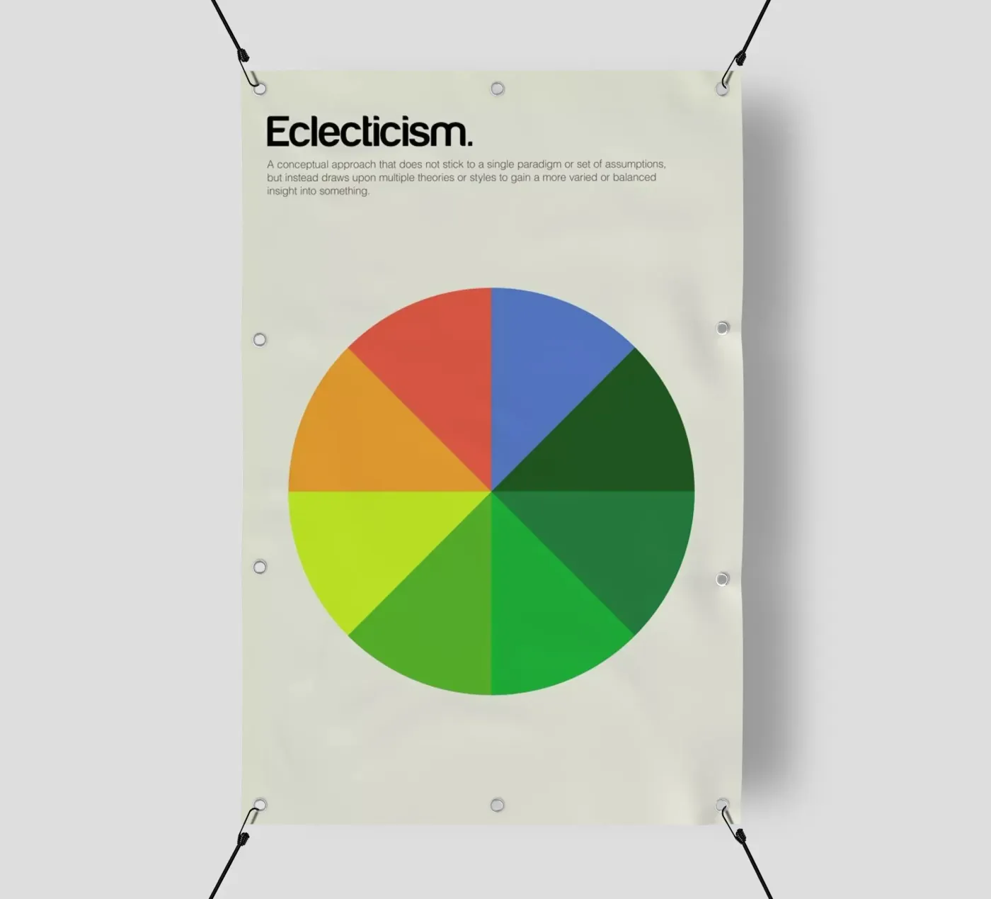 Eclecticism pvc cover by Genís Carreras