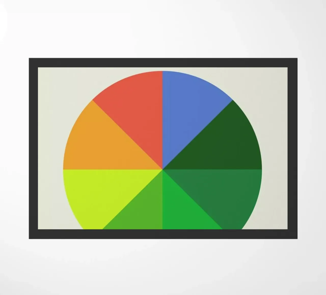 Eclecticism deurmat van Genís Carreras