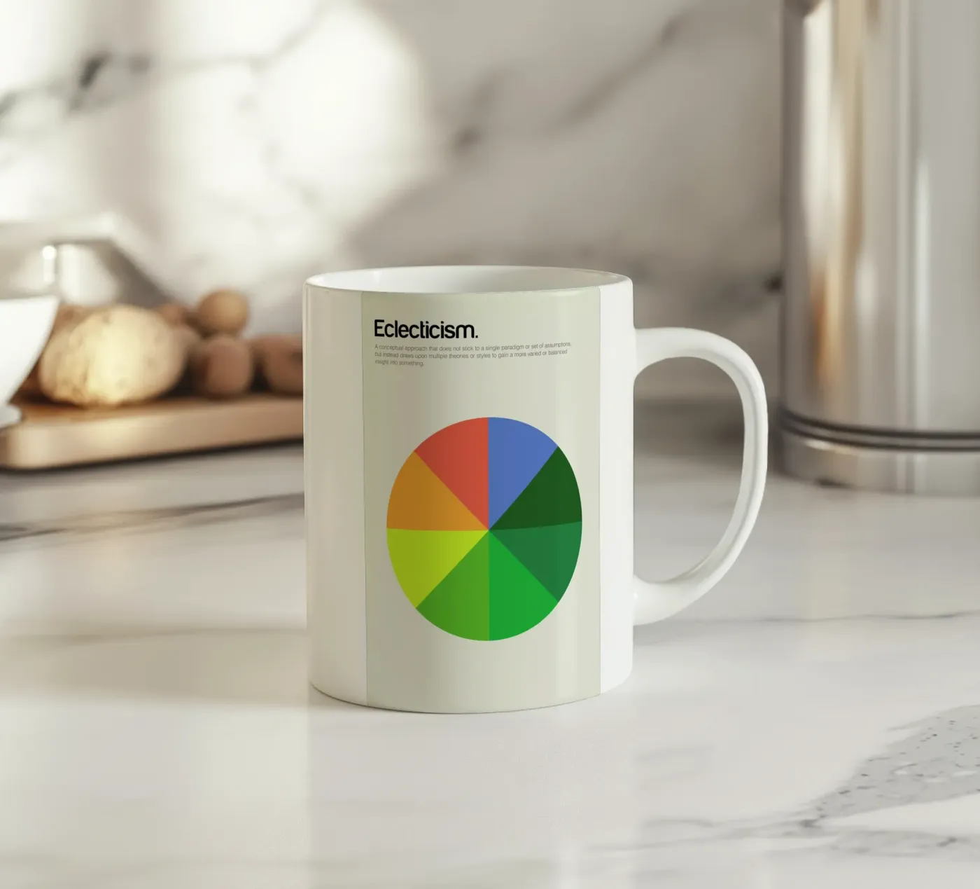 Eclecticism ceramic mug by Genís Carreras