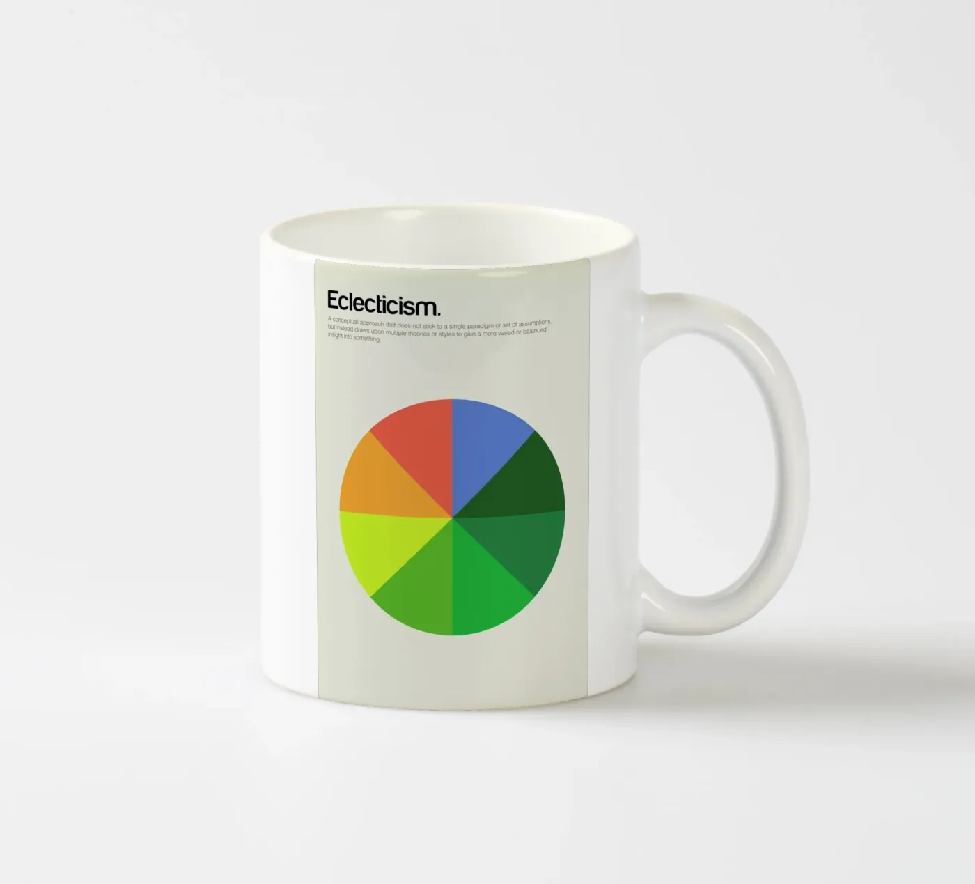 Eclecticism ceramic mug by Genís Carreras