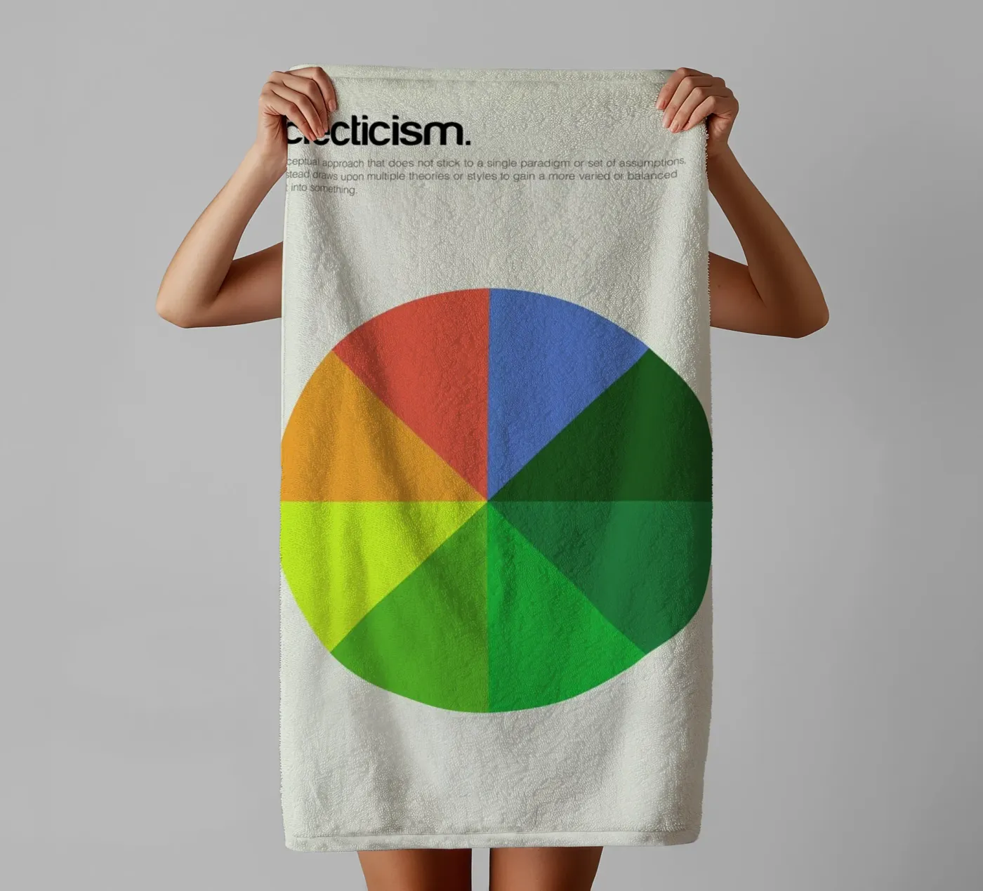 Eclecticism badhanddoek van Genís Carreras