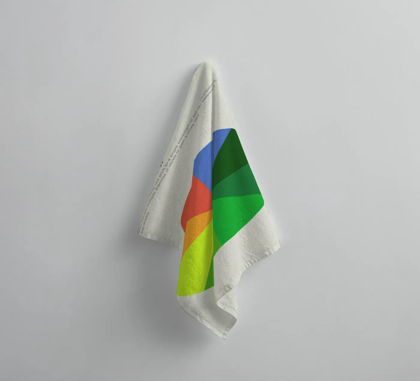 Eclecticism badhanddoek van Genís Carreras