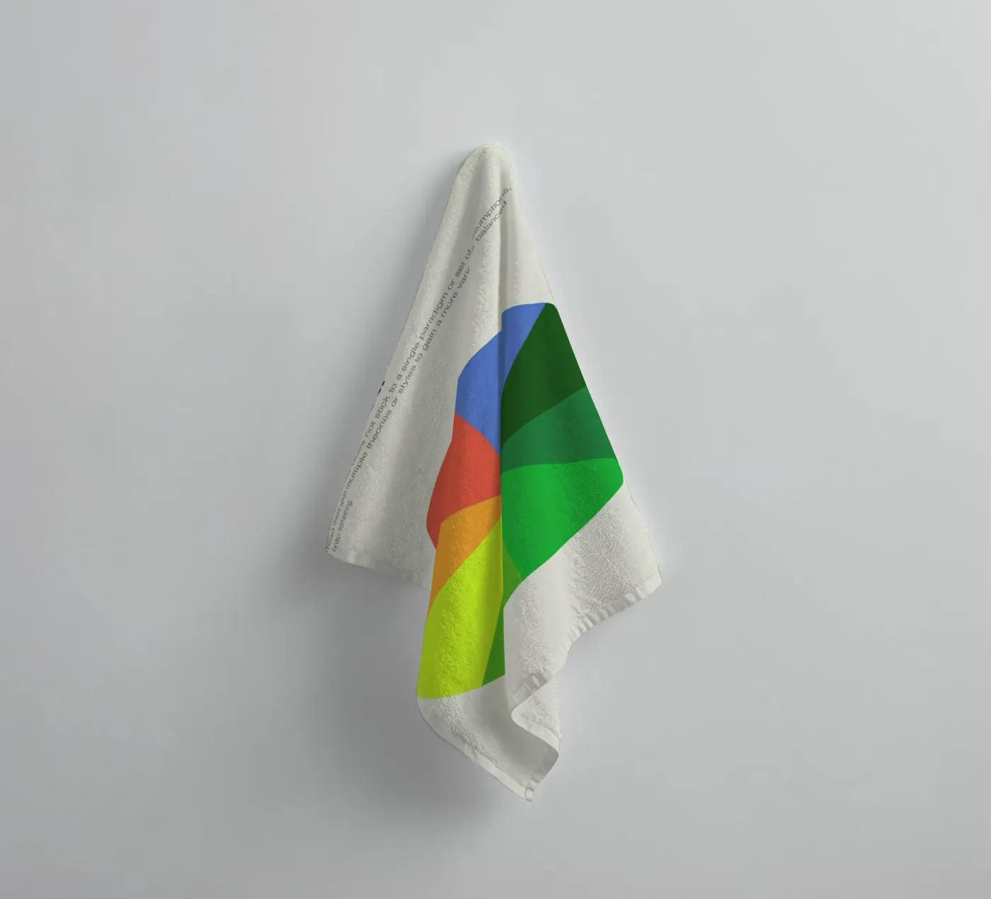 Eclecticism badhanddoek van Genís Carreras