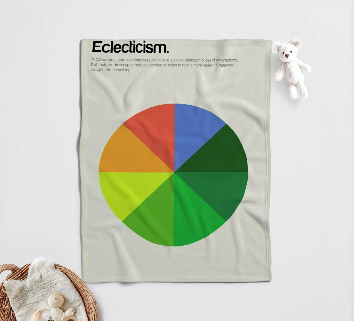 Eclecticism fleecedeken van Genís Carreras
