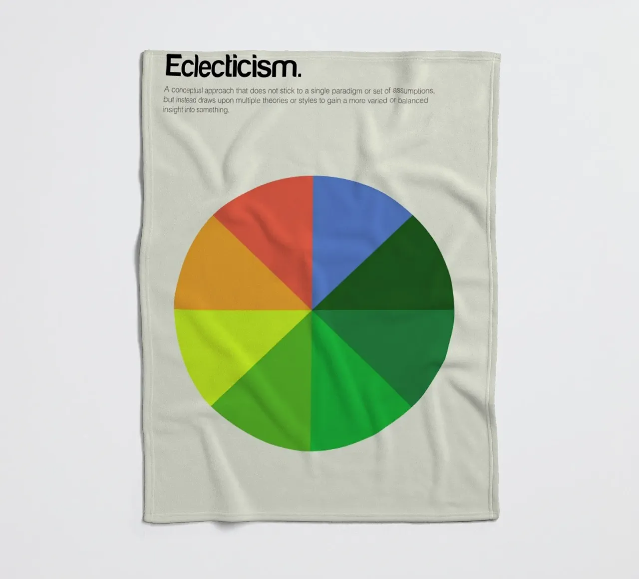 Eclecticism Fleecedecke von Genís Carreras