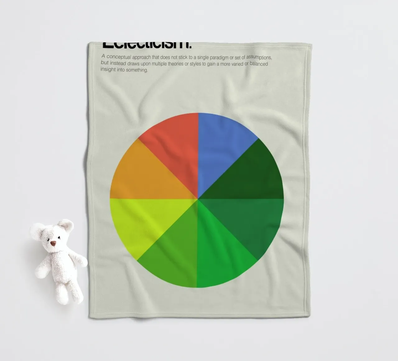 Eclecticism Fleecedecke von Genís Carreras