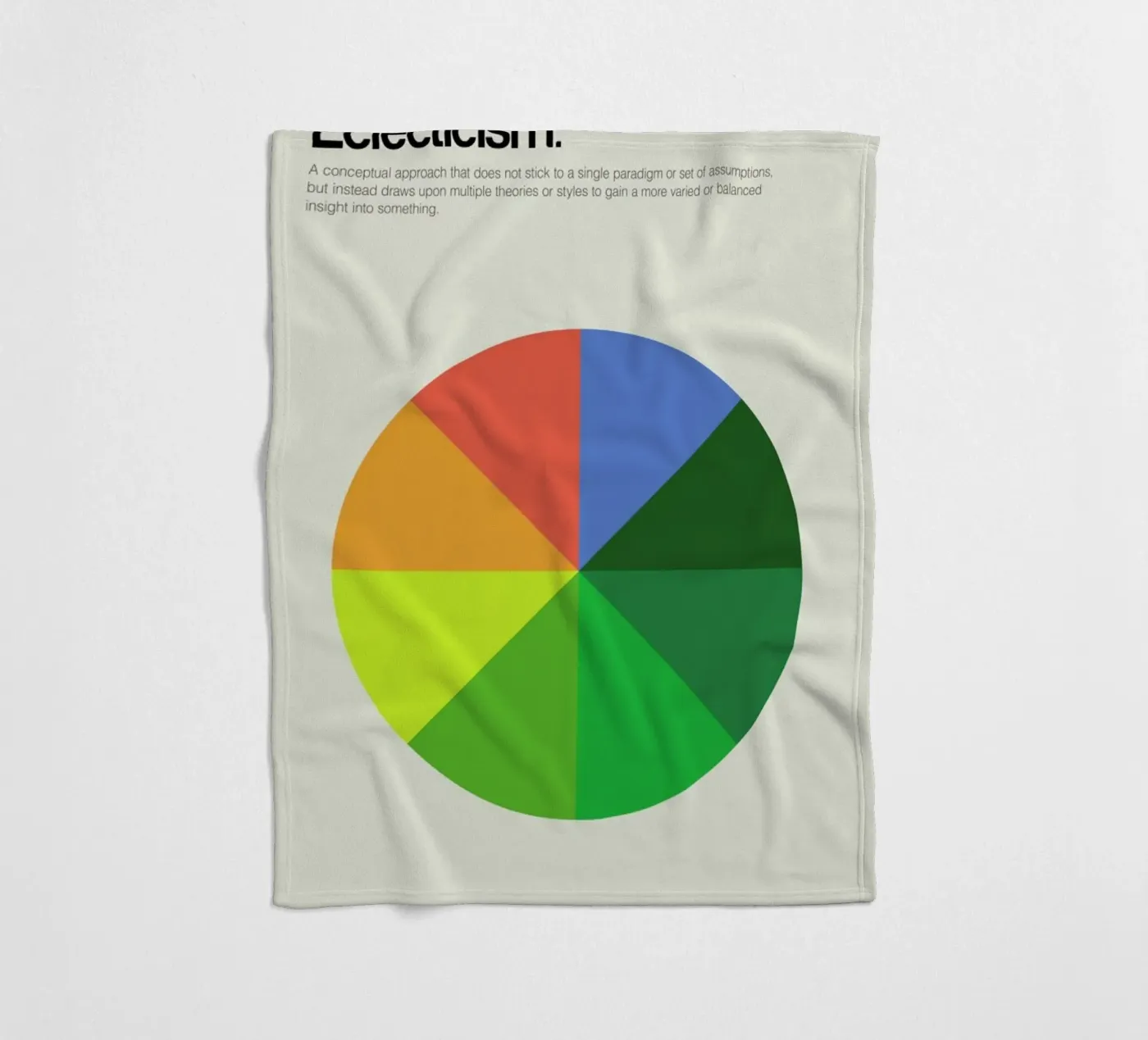 Eclecticism coperta in pile da Genís Carreras