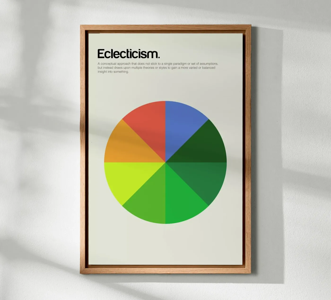 Eclecticism canvas van Genís Carreras