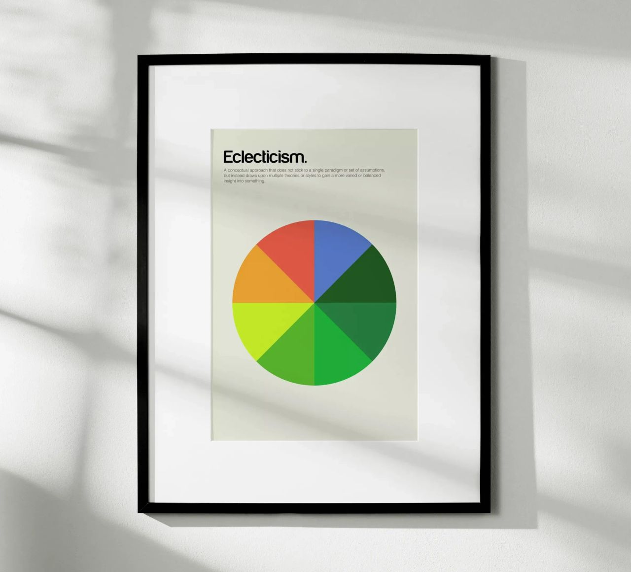 Eclecticism poster de Genís Carreras