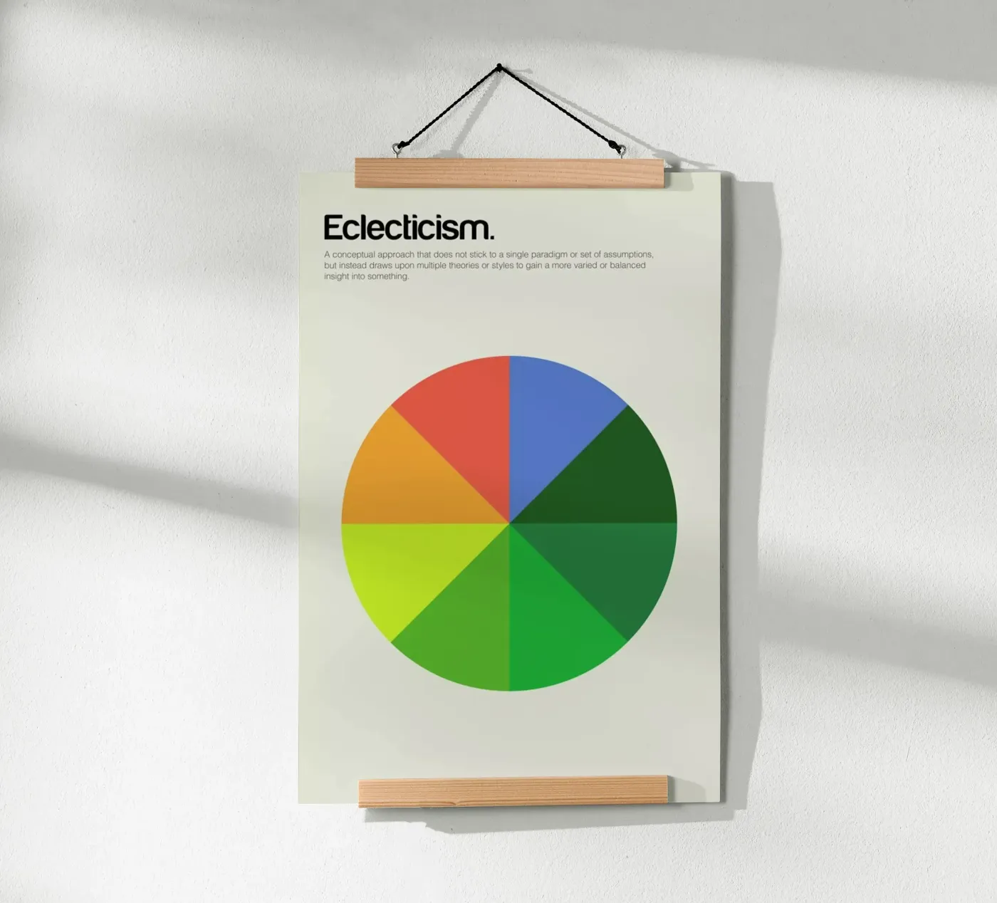 Eclecticism poster van Genís Carreras