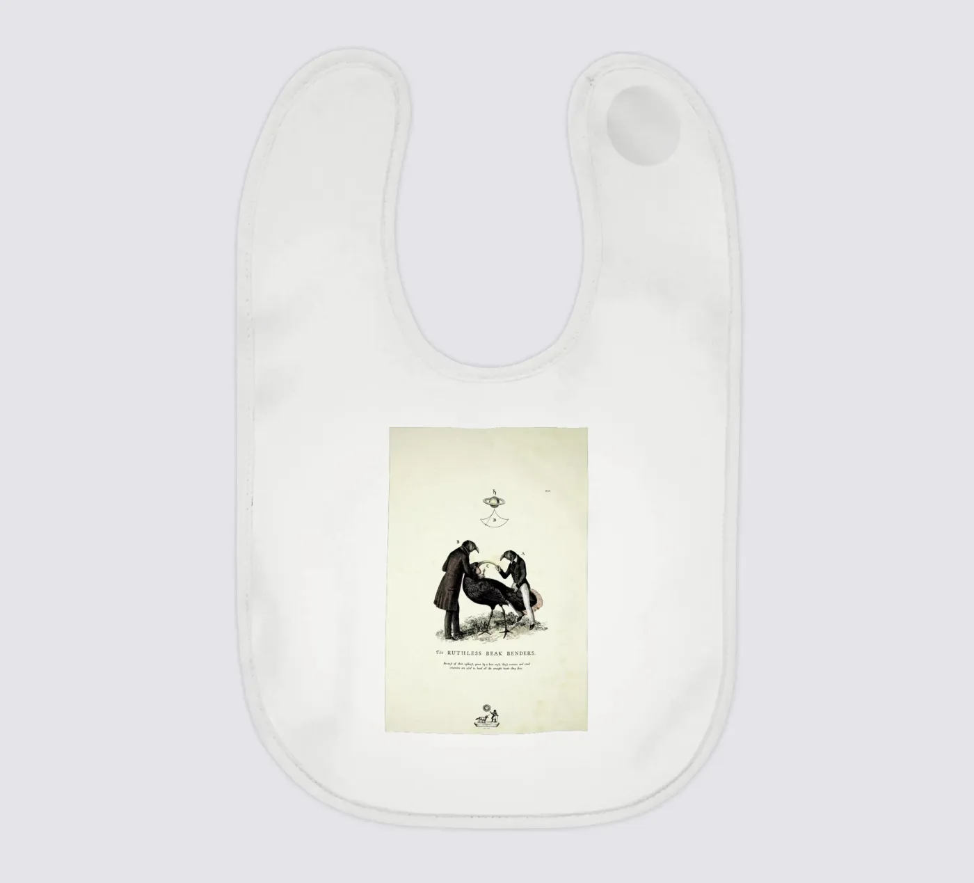 The beak bender baby slabbetje van Matteo Morelli