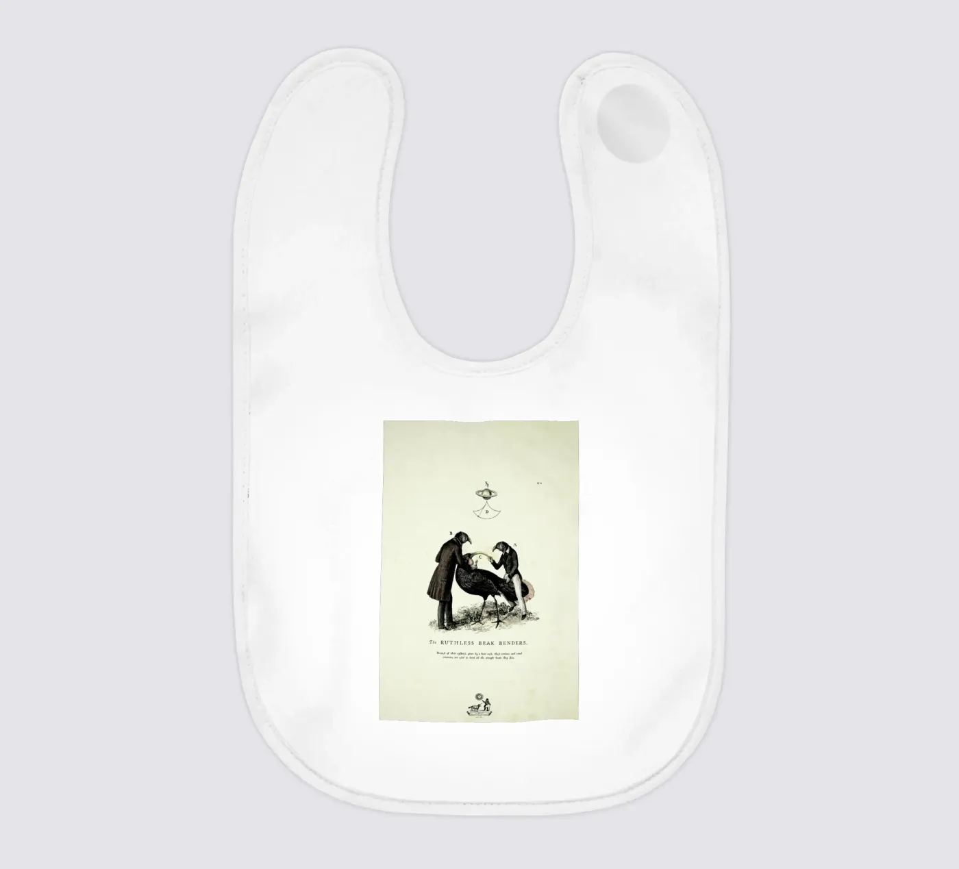 The beak bender baby slabbetje van Matteo Morelli