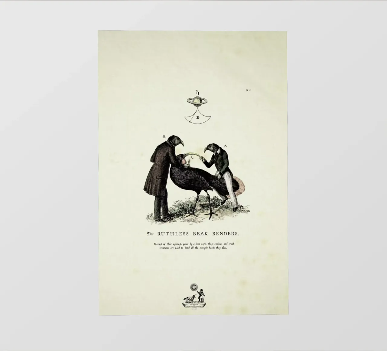 The beak bender telo in pvc da Matteo Morelli