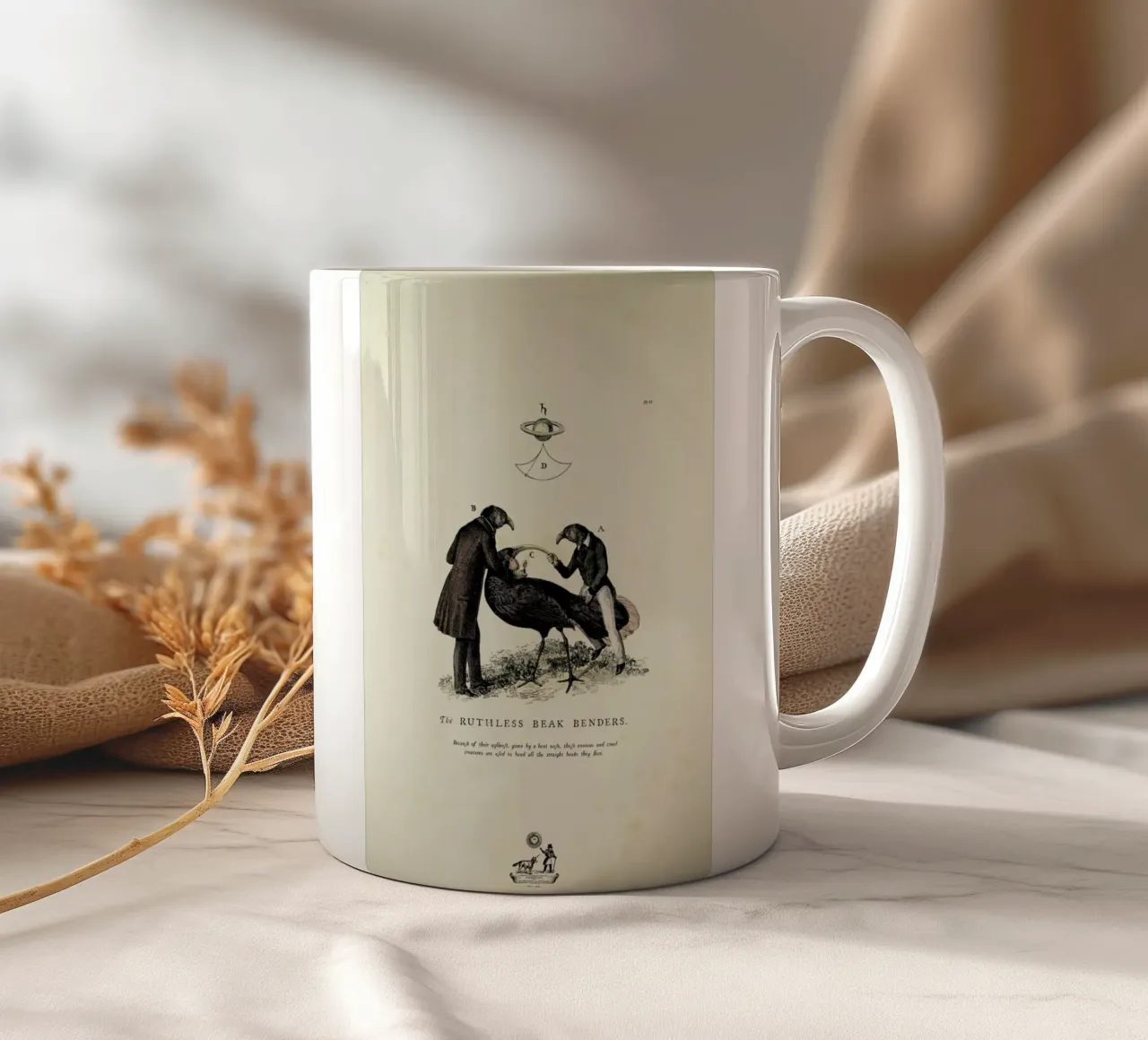The beak bender tazza in ceramica da Matteo Morelli