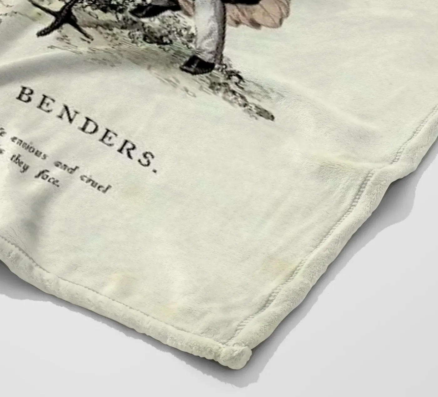 The beak bender fleecedeken van Matteo Morelli