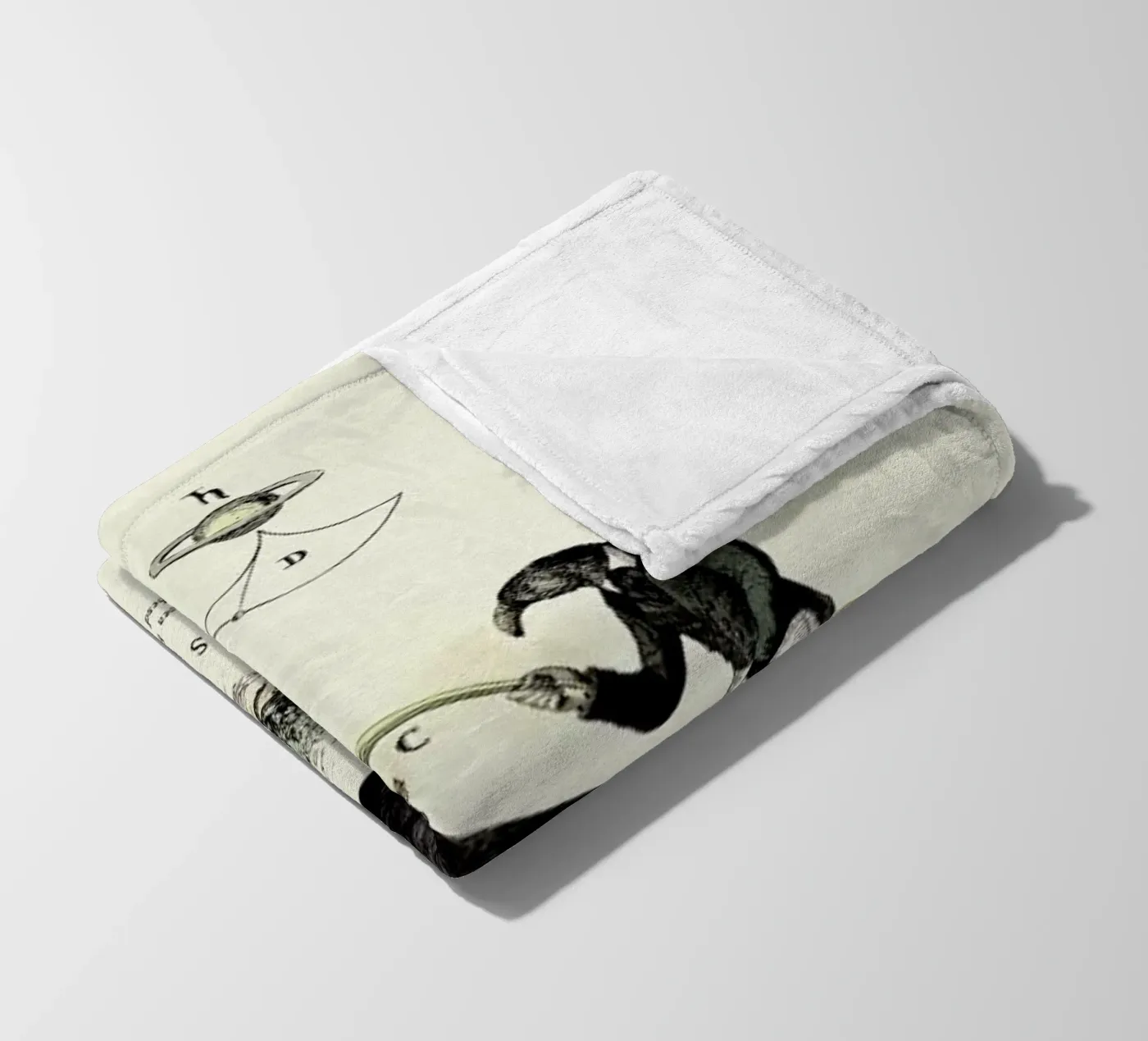 The beak bender fleecedeken van Matteo Morelli