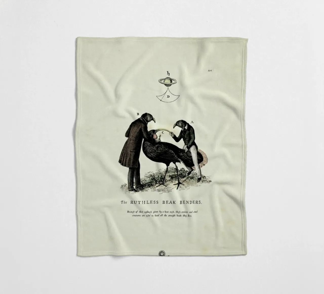The beak bender coperta in pile da Matteo Morelli