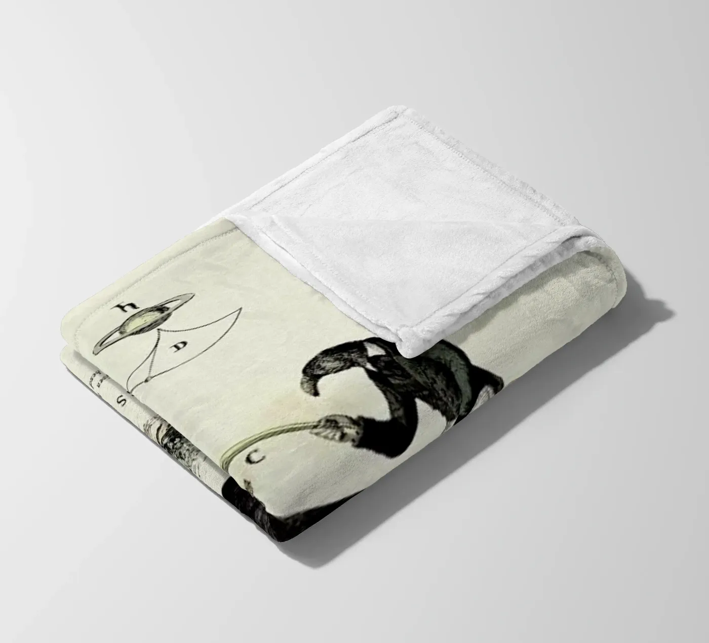 The beak bender fleecedeken van Matteo Morelli