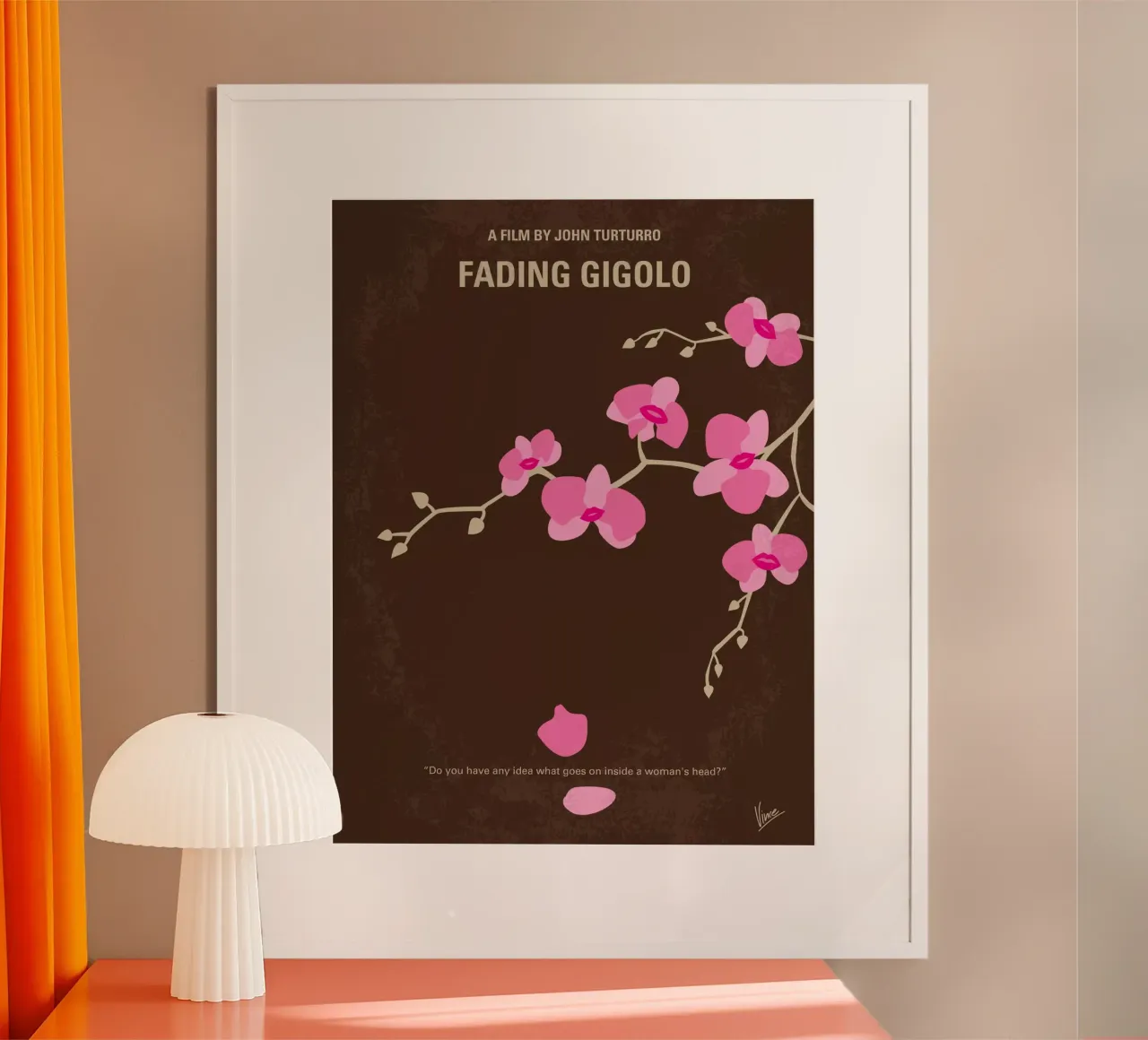 No527 My Fading Gigolo minimal movie poster poster da Chungkong