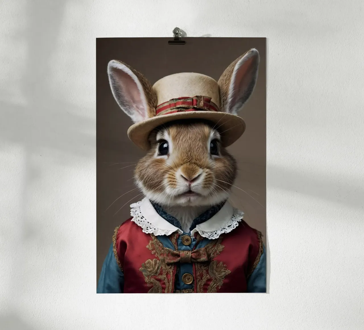 Barone Thistlehop - L'Aristocratico Coniglio Dapper carta hahnemühle da Beasts of Nobility