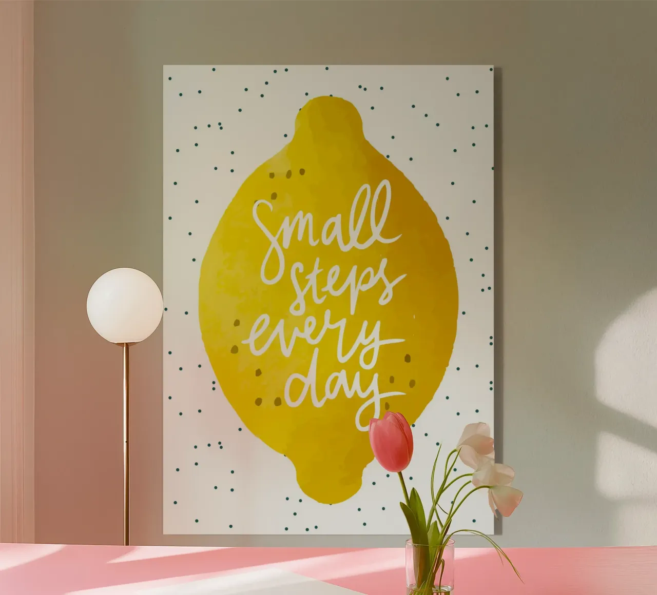 Small steps every day plexiglass da Funkydays