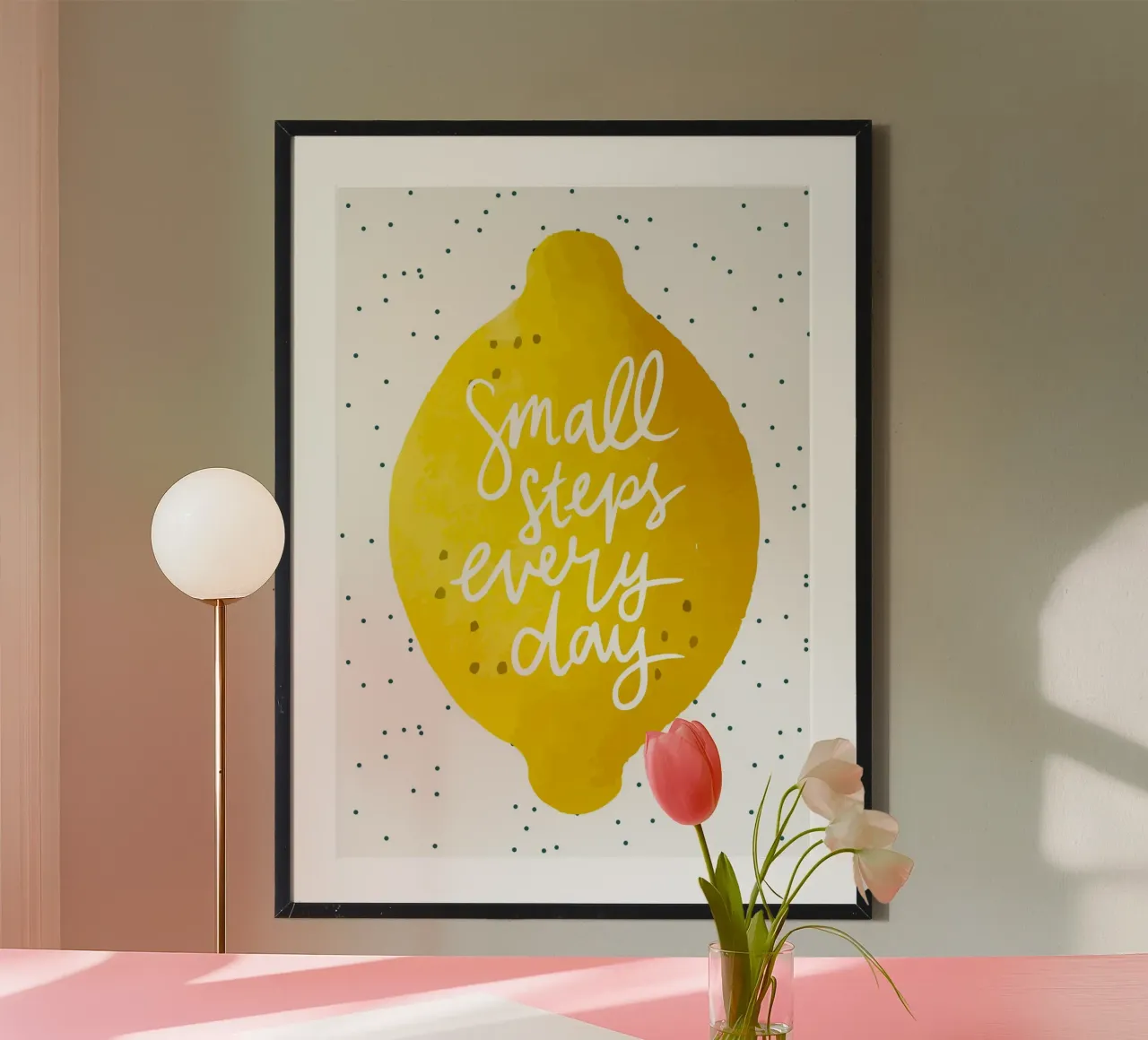 Small steps every day poster da Funkydays