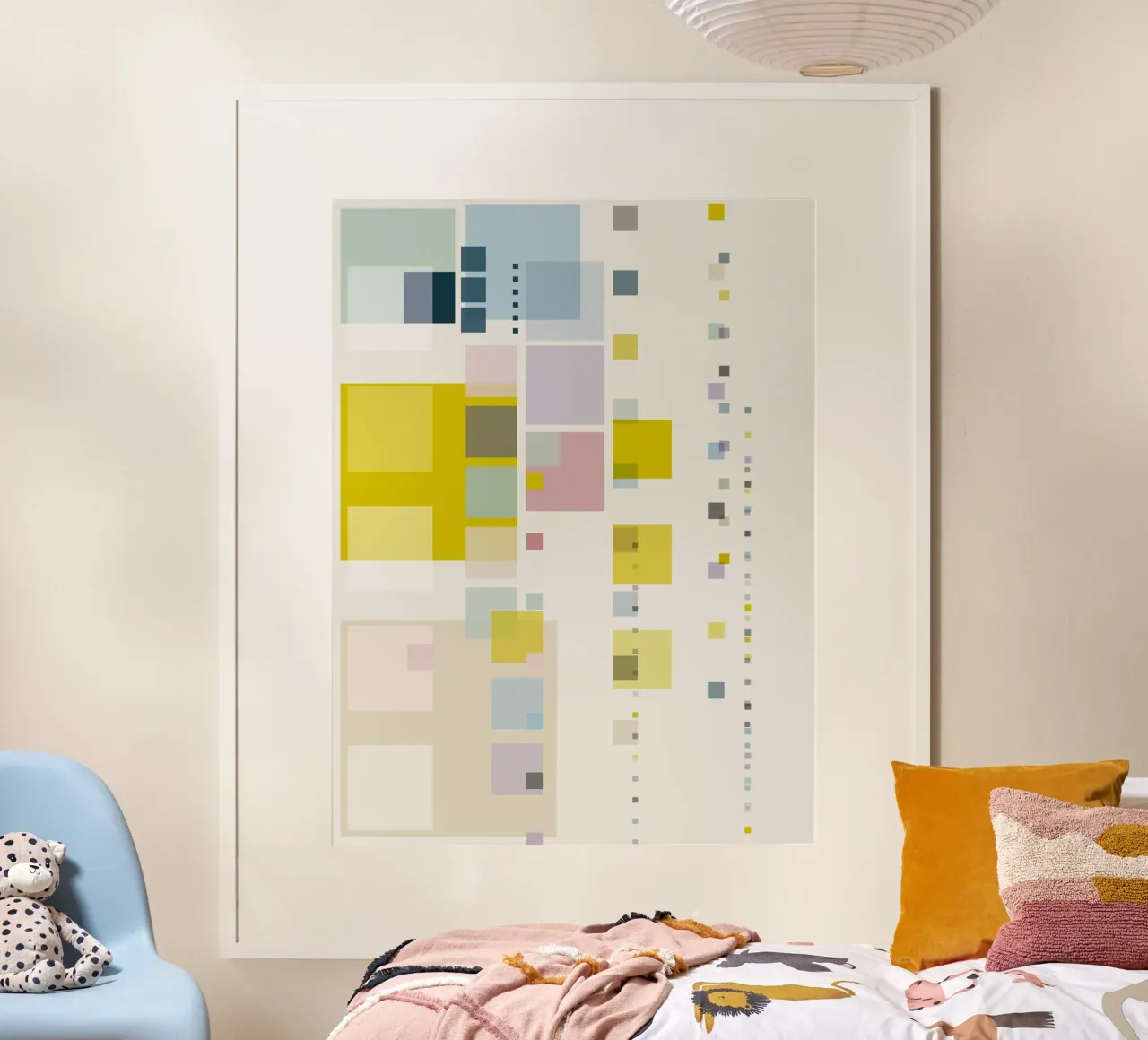 Nordic ease cluster poster van annick