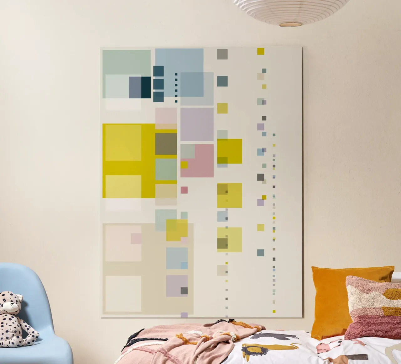 Nordic ease cluster poster van annick