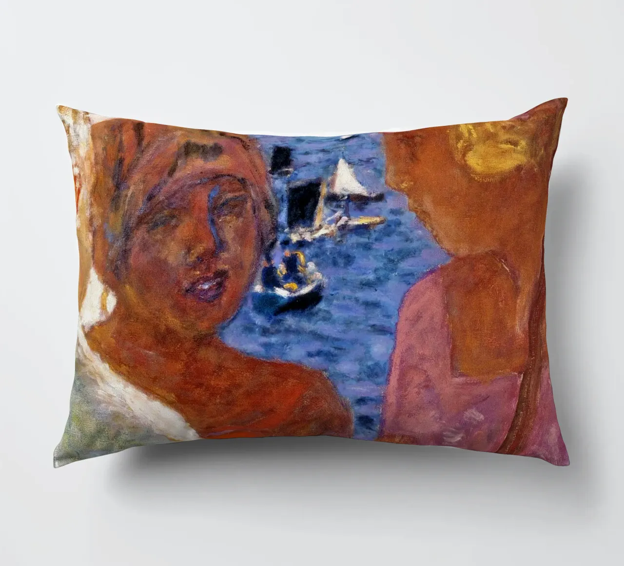 Pierre Bonnard: Conversazione ad Arcachon 1926 cuscino da ARTOTHEK