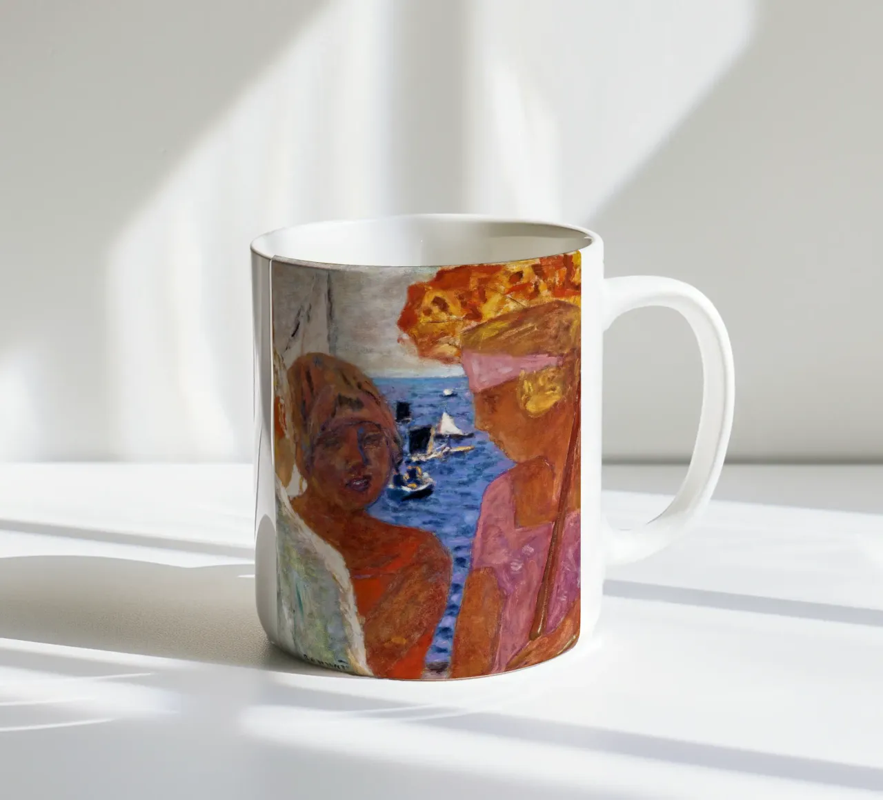 Pierre Bonnard: Conversazione ad Arcachon 1926 tazza in ceramica da ARTOTHEK