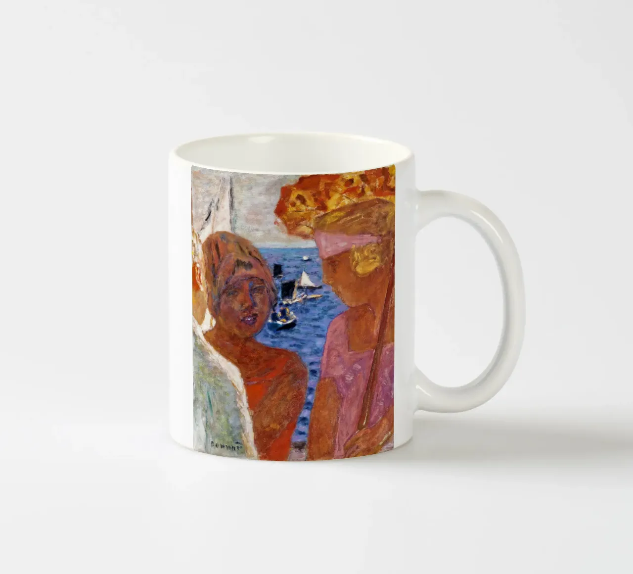 Pierre Bonnard: Conversazione ad Arcachon 1926 tazza in ceramica da ARTOTHEK