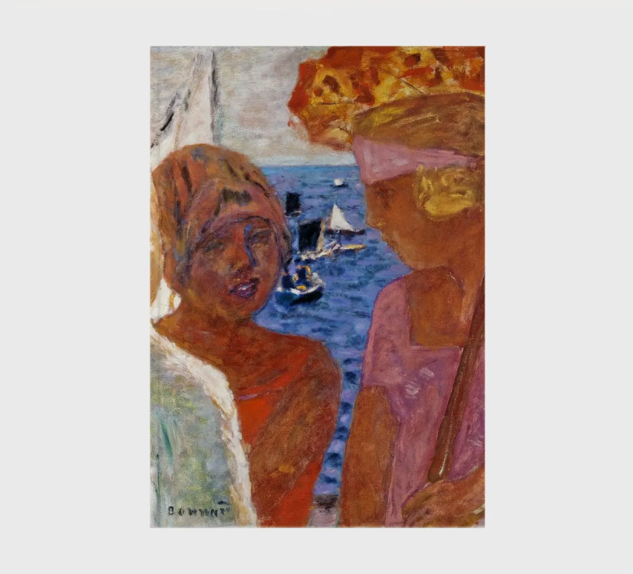 Pierre Bonnard: Conversation in Arcachon 1926 notebook by ARTOTHEK