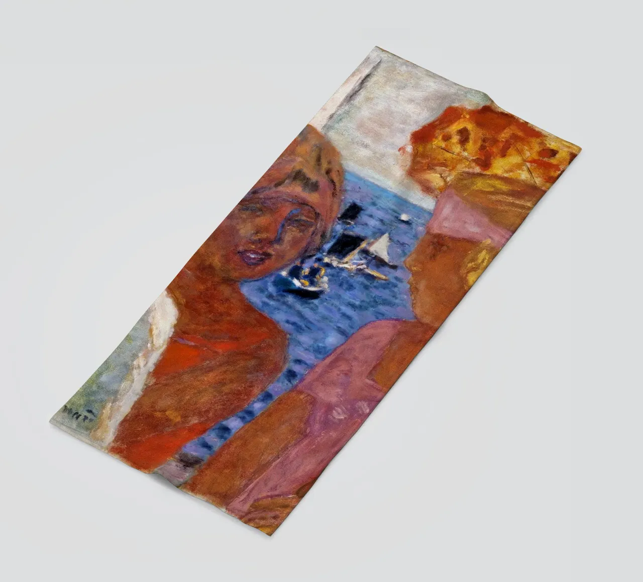 Pierre Bonnard: Conversazione ad Arcachon 1926 telo mare da ARTOTHEK