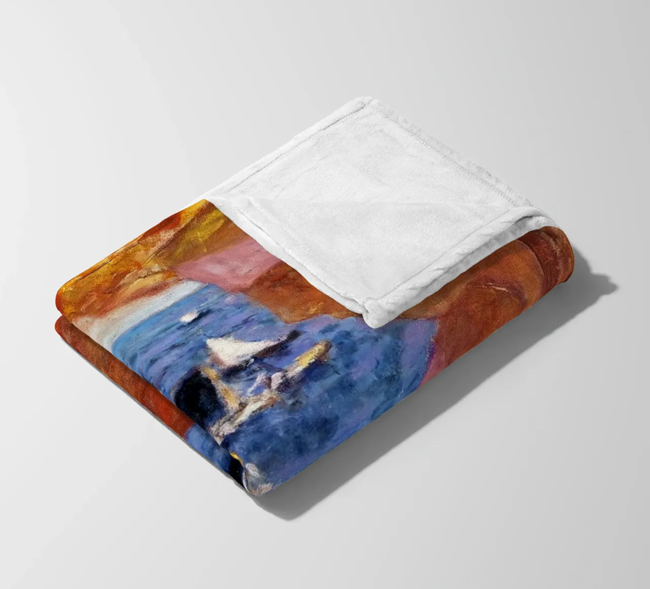 Pierre Bonnard: Conversazione ad Arcachon 1926 coperta in pile da ARTOTHEK