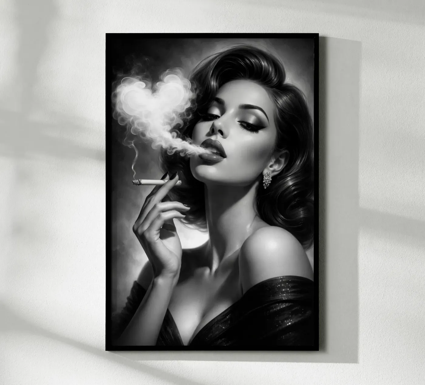 "Cuore di fumo" poster da Katalier(Creative)