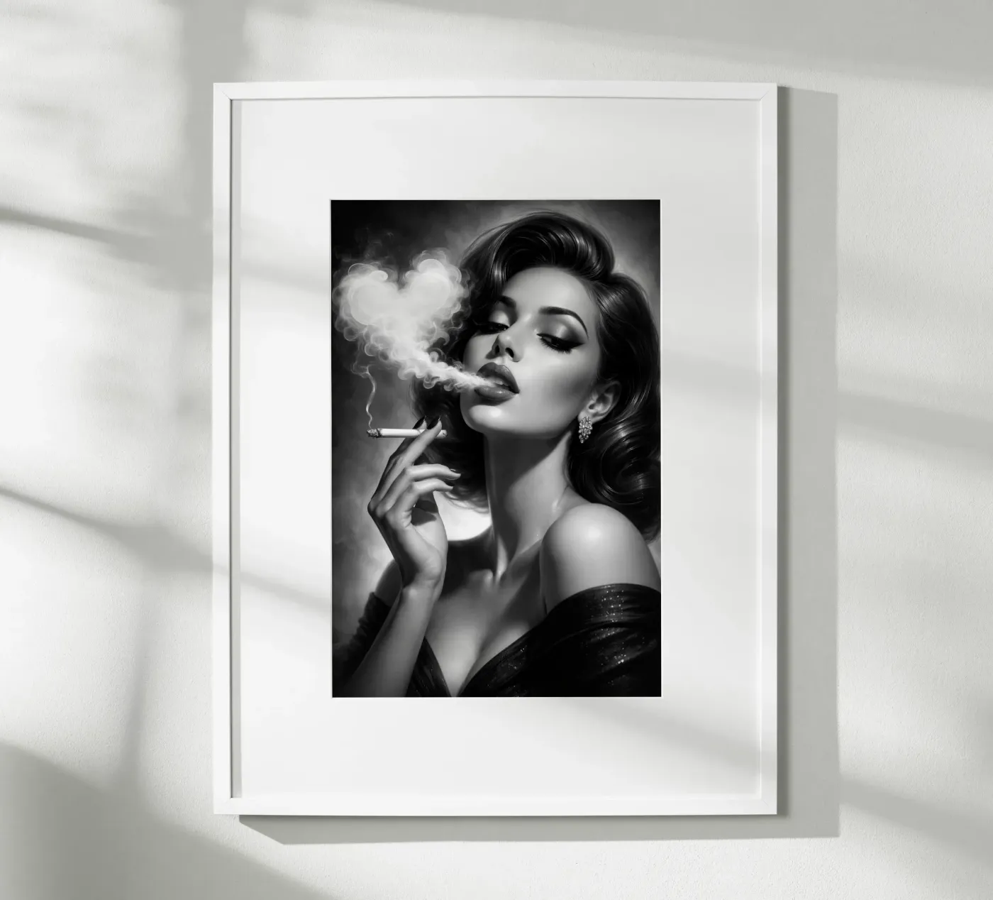 "Cuore di fumo" poster da Katalier(Creative)