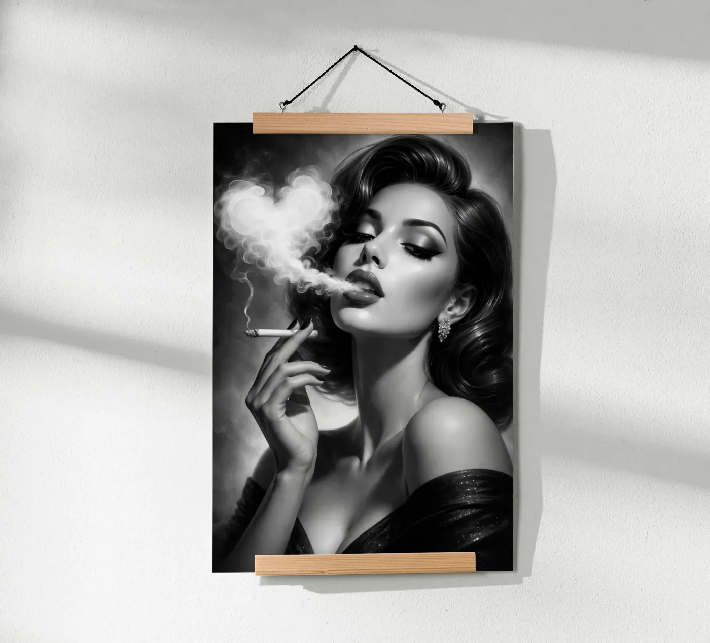 "Cuore di fumo" poster da Katalier(Creative)