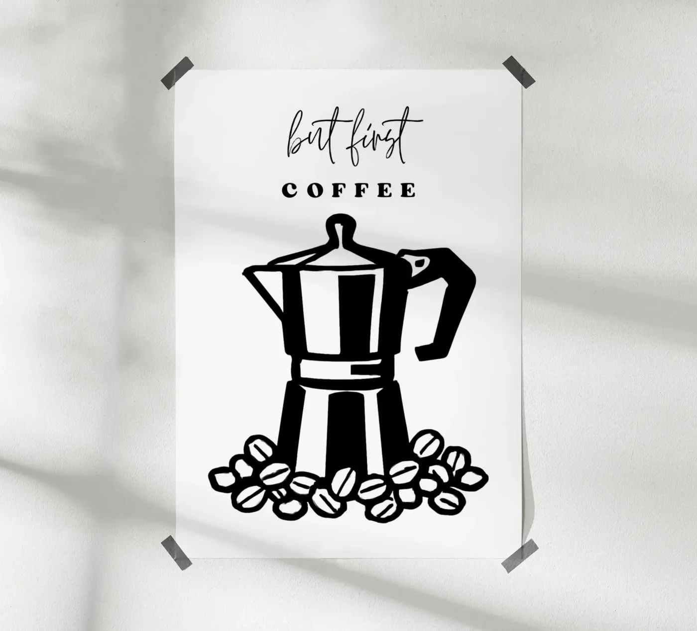 But first coffee poster da Funkydays