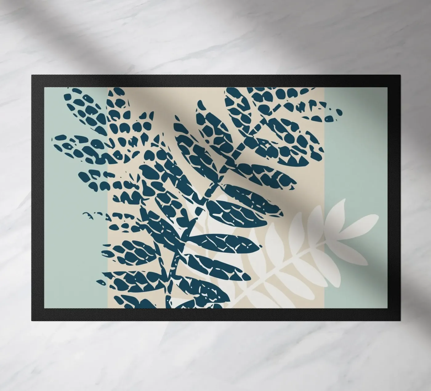 Nordic ease patterned twigs paillasson de annick