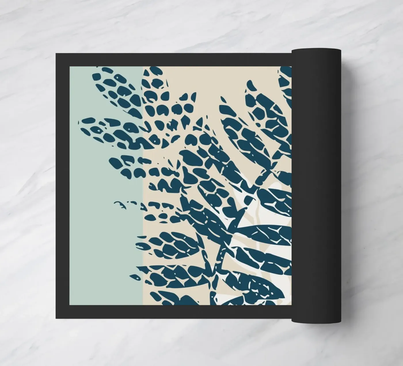 Nordic ease patterned twigs paillasson de annick