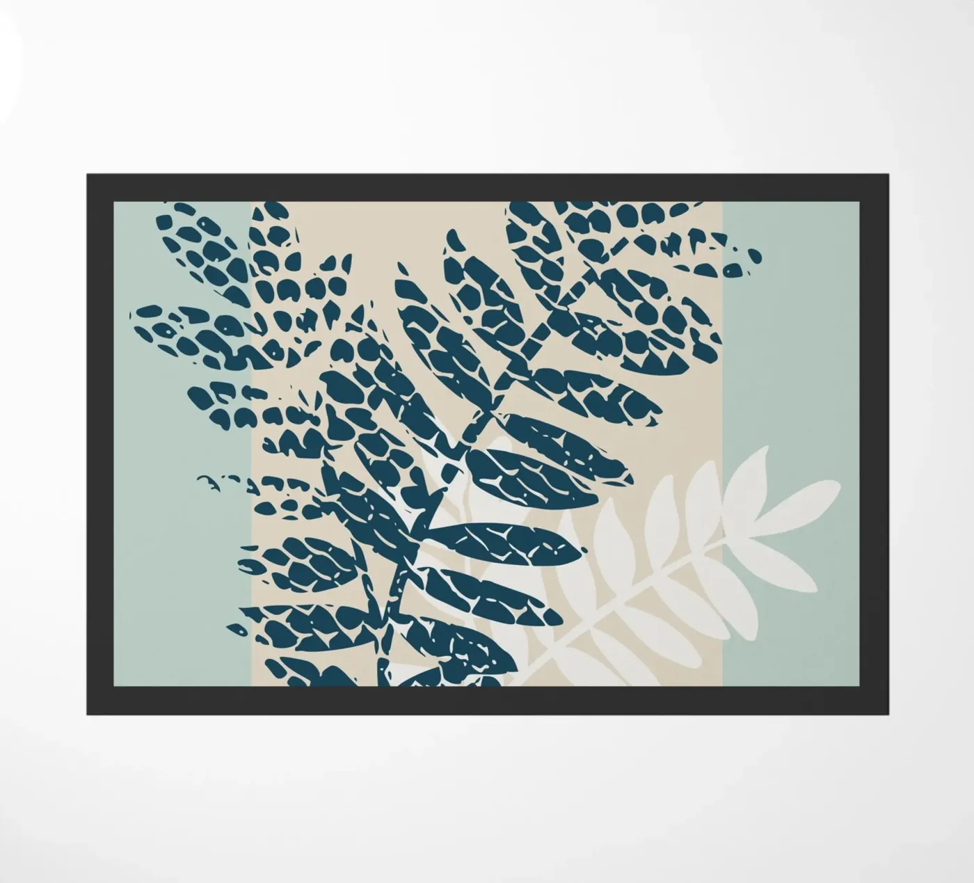 Nordic ease patterned twigs paillasson de annick