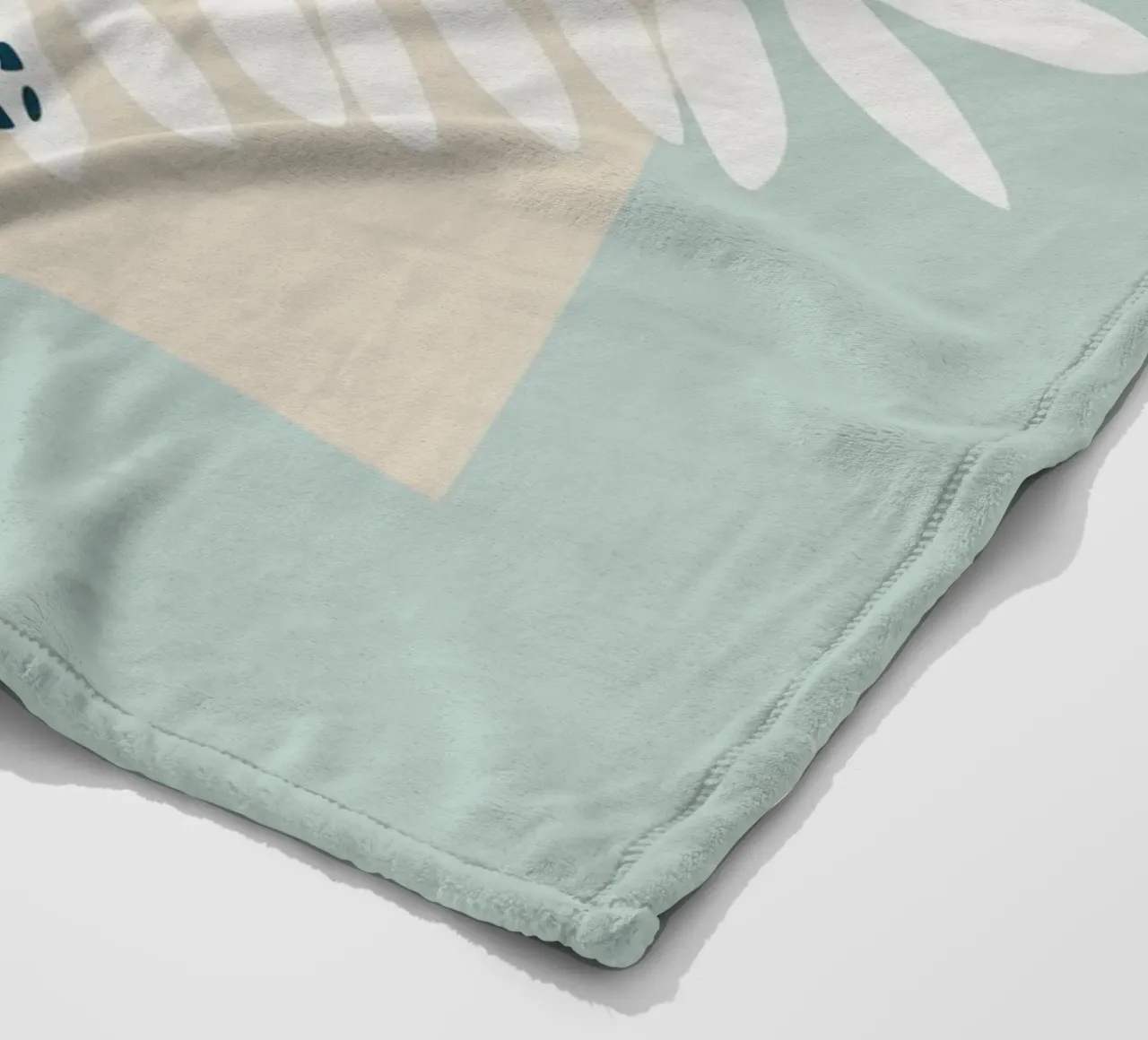 Nordic ease patterned twigs Fleecedecke von annick