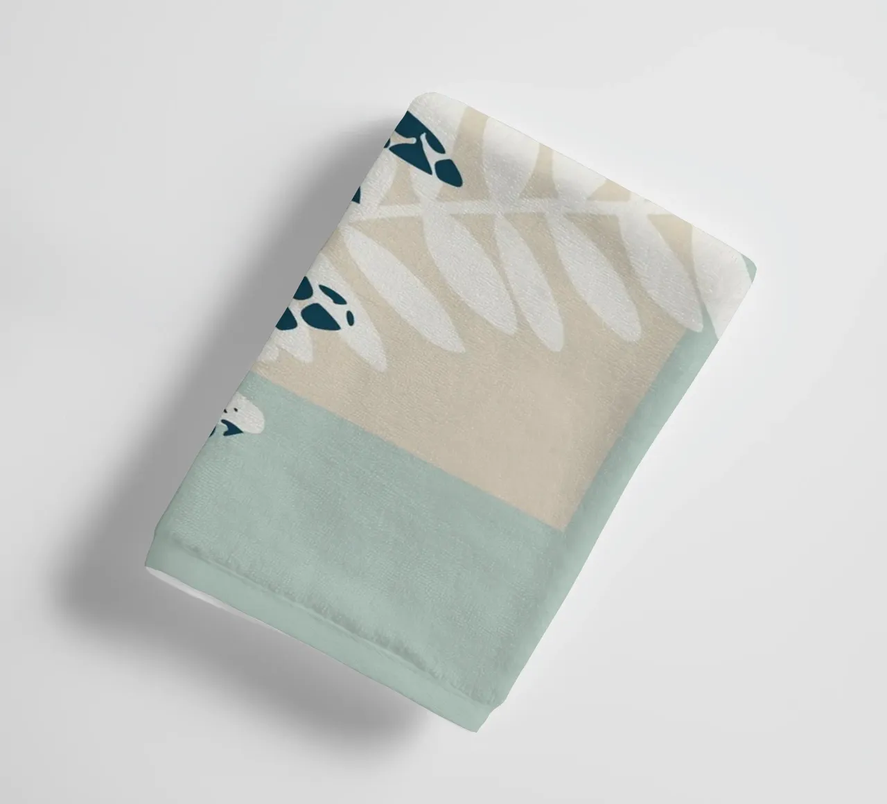 Nordic ease patterned twigs towel by annick