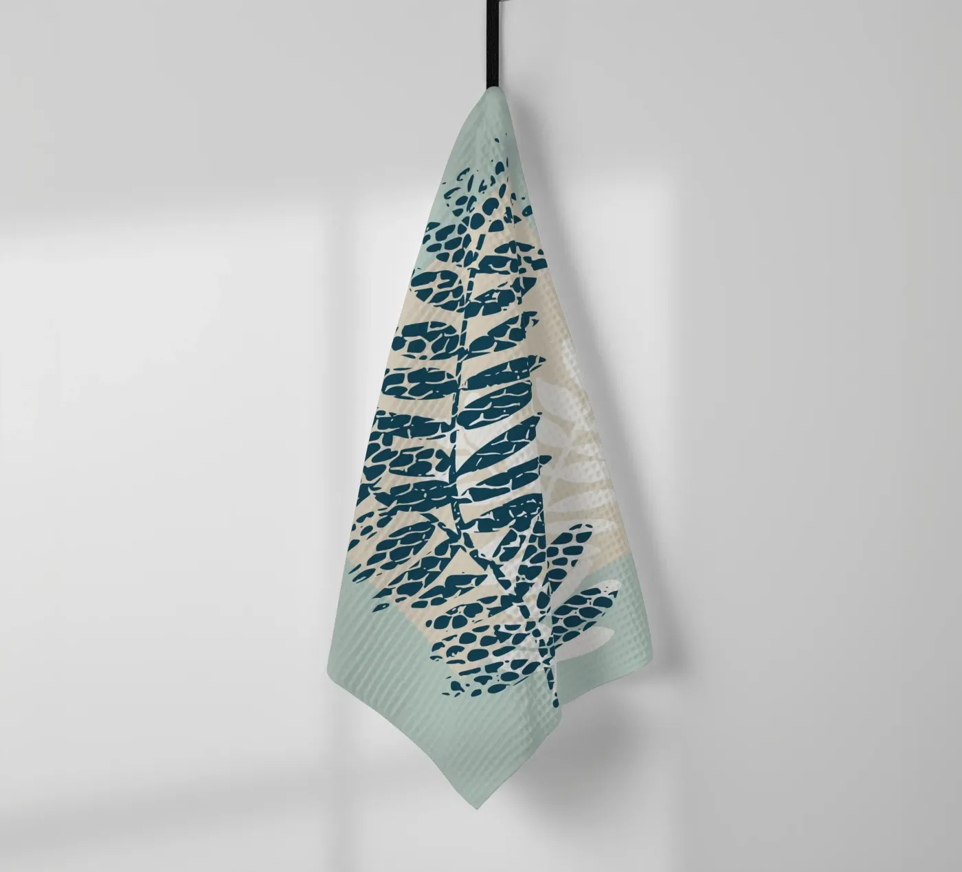 Nordic ease patterned twigs Geschirrtuch von annick